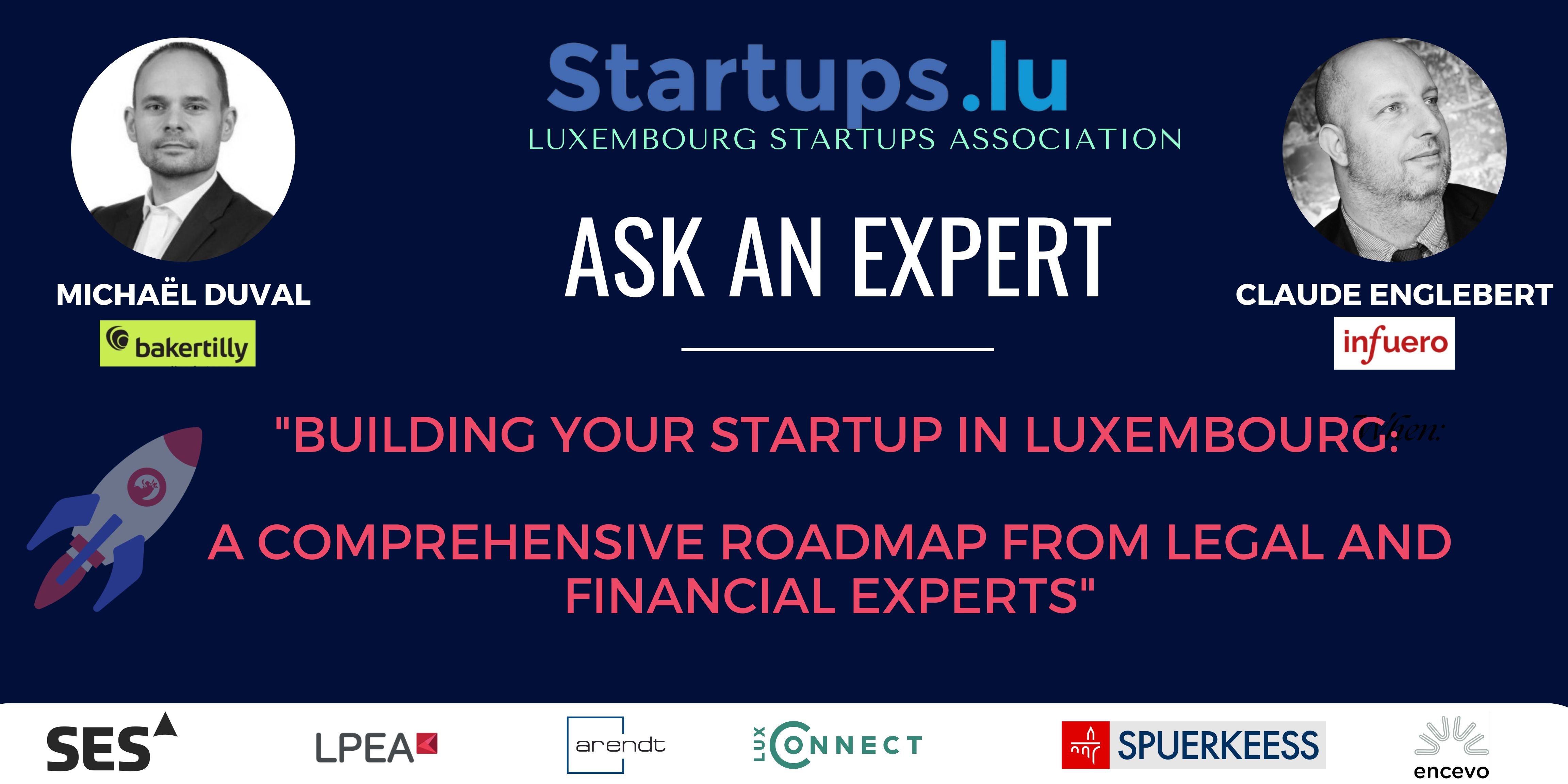 Ask an expert -Startups.lu